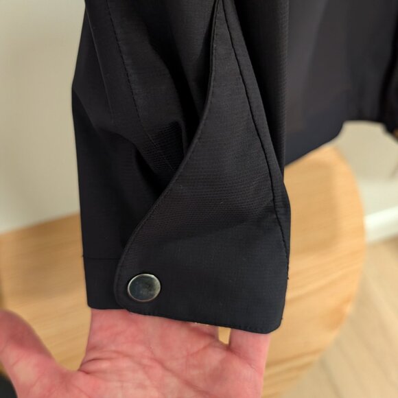 Exofficio raincoat/trench, W Small, Black - Picture 5 of 11